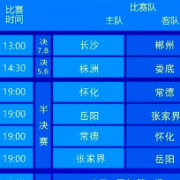 就在今晚7点，“武陵酒”杯2024湖南省篮球联赛半决赛第一场怀化VS常德