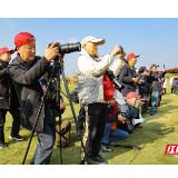 常德老摄影家齐聚城头山 镜头定格千年秋韵