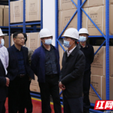 湖南省粮食和物资储备局赴沅江督导安全生产和安全储粮工作