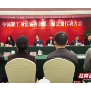 中国职工书法家协会换届，澧县总工会副主席卞业庆当选理事