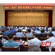 不看功效看实效！常德市“五好”园区攻坚暨上半年经济工作调度会侧记