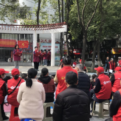 新时代文明实践耀武陵丨武陵区丹阳街道开展“学雷锋 扶老助残”系列活动