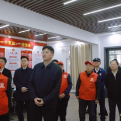 罗毅君周振宇督导检查安全生产、市场供应、公共安全、水电气保障工作