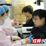 郴州职业技术学院416名学生奉献热血致青春