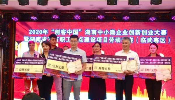 2020年“创客中国”湖南省中小微企业创新创业大赛（临武赛区）决赛