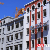 桂阳展辉学校：加班加点抢工期  冲刺开学季