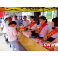 邮储银行汝城县支行开展“我为群众办实事”送金融服务下乡活动