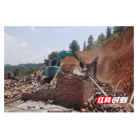 北湖区增福街道铁腕打击抢建违建势头