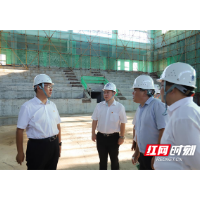 中国中铁来汝城职校调研帮扶援建重点项目