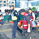 “人民至上 生命至上”重大交通事故警医联动紧急医学救援综合演练在郴州举办