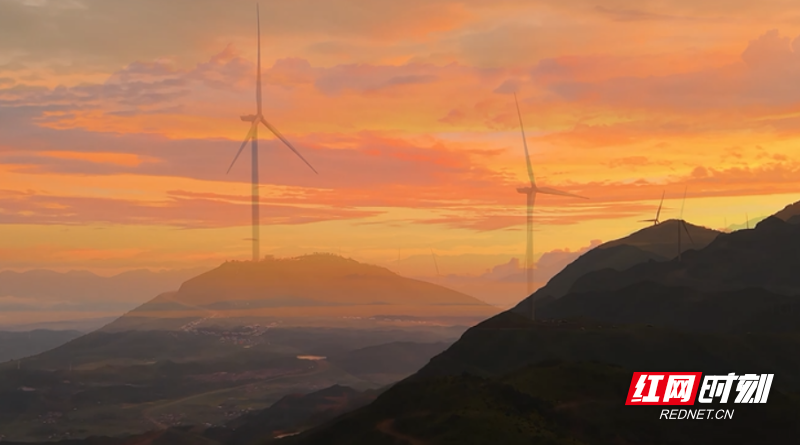 桂阳县：金仙寨现日出云海壮美景观