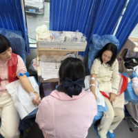 郴州市军休服务站开展关爱困难军休干部互助献血活动