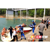 北湖区：双点位同步防汛演练 实战检验“双线作战”能力