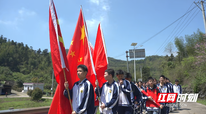 郴州综合职业中专学校开展清明祭英烈研学活动