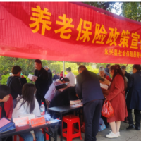 永兴县：社保宣传“搭车”招聘会 政策红利直达求职者