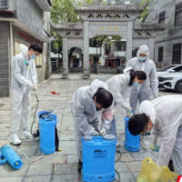 汝城县:汛后消杀“不打烊” 守护群众健康