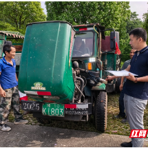 资兴市：农机年检“送下乡”  服务群众“零距离”