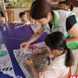 永兴县:巧手绘鸢迎“六一” 温情守护伴童行
