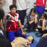 北湖区温泉路社区：为学子送上“生命必修课”