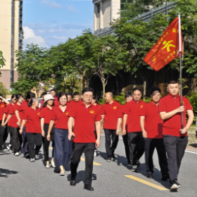 宜章县疾控中心2026年“万步有约”健走激励大赛拓展赛启动