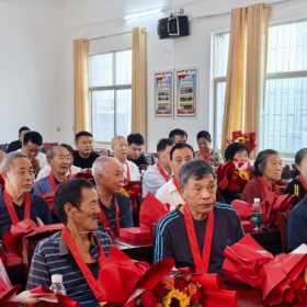 桂阳县流峰镇举行“光荣在党50年”纪念章颁发系列活动