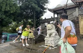 全员清洁焕新颜 文明风景共守护 张家界国家森林公园黄石寨景区开展全员清洁日活动