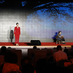 桑植红色情景剧《门口挂盏灯》赴京展演获各界高度好评
