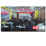 慈利县农村乱占耕地建房问题整治工作及自然资源领域执法监督工作推进视频会召开