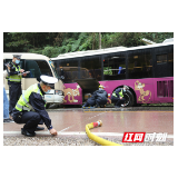 武陵源部门联动开展道路交通事故应急演练活动