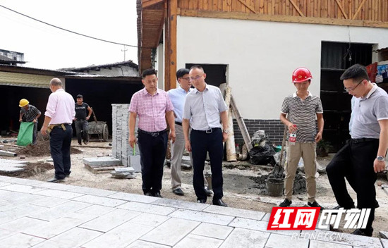 朱法栋调研天门山景区索道沿线环境修复工程