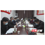 高靖生到县商务局调研指导2021年商务重点工作