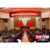 桑植县召开政法系统先进典型事迹报告会