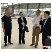 王令波到联系项目、联系企业调研