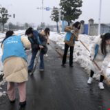 常德柳叶湖：除雪在继续  文明在延续