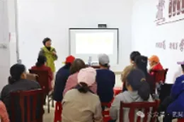 芙蓉街道民政社工站开展防电诈宣讲