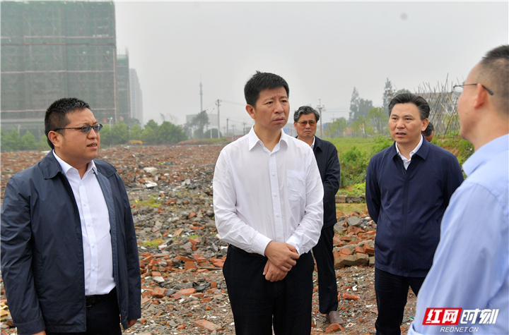 王洪斌到永定区调研项目建设、产业发展、环保督察问题整改落实等工作