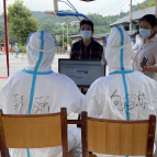 永定区：抗疫前线，党员干部在行动
