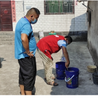 永定区后坪街道前坪社区：居家隔离不隔情  特殊“眼睛”暖人心