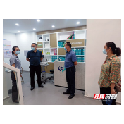 永定区市场监督管理局领导带队检查指导企业常态化疫情防控和复工复产工作