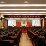 武陵源区召开党史学习教育总结会议