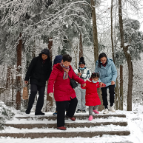 新春游张家界|武陵源雪景（三）：大年云雪美景醉游人