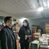 永定区：周琴督导检查保供企业、商超、餐饮店