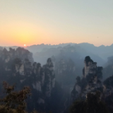 张家界初春日出胜景醉游人（组图）