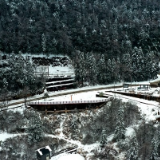 张家界市武陵源区：农村公路 雪中入画