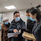 张家界市市场监管局检查指导市人民医院食堂安全工作