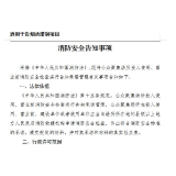 消防政务服务相关事项申请材料示范文本