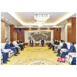 刘革安会见中国华润怡宝外部董事丁小兵一行