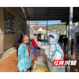永定区桥头乡：筑牢校园“防疫墙”