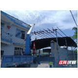 控违治违丨永定区桥头乡拆除大型违建厂棚