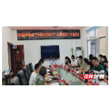 朱睿主持召开阳湖坪街道“全国文明城市”创建包保工作调度会